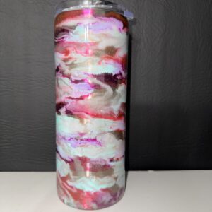 25 oz S.S.S. "Stained Glass" Ink Drop Glow